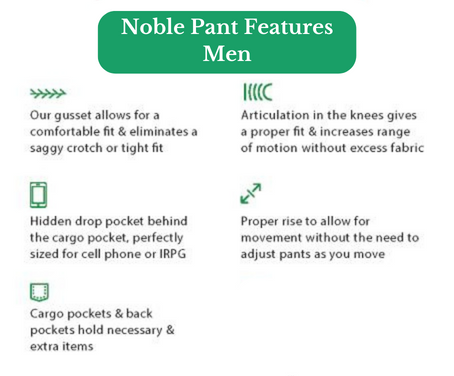 Men's Noble Pant - made with Nomex IIIA 6.0oz